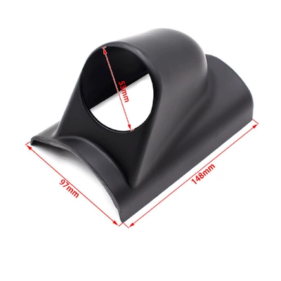 automobile instrument single hole instrument frame instrument - left-frame-black