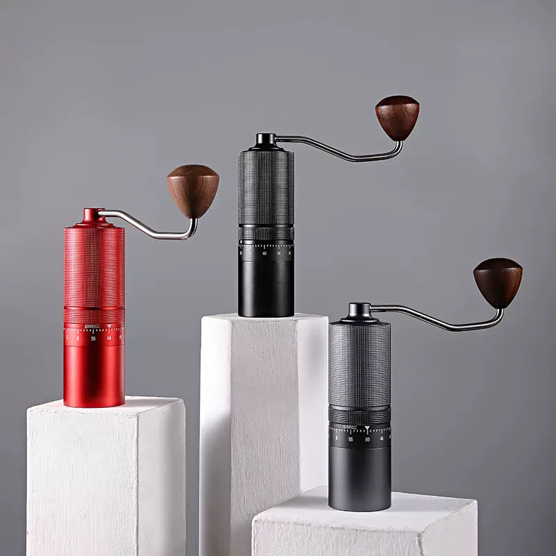 跨境手摇磨豆机中调不锈钢咖啡研磨机便携手磨咖啡机亚马逊