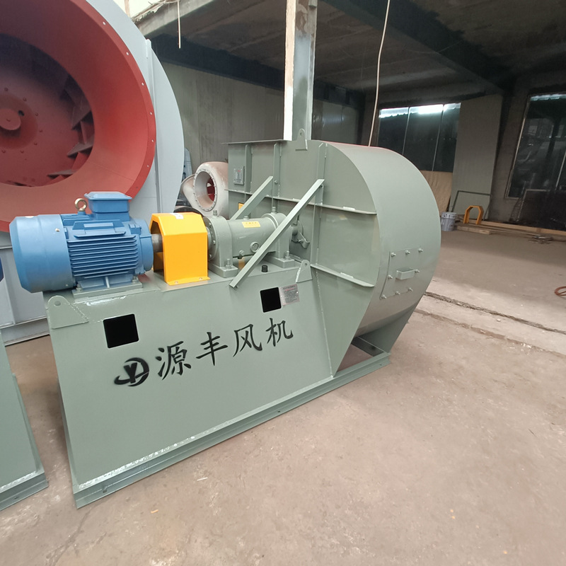 源丰Y4-73-11D55kw窑炉高温风机 水泥厂耐磨防腐除尘锅炉引风机