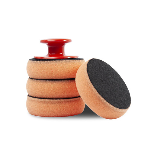 Car Waxing Sponge Magic Sticky Power Handle Car Polishing Beauty Care Tool Car Wash Cleaning Sponge Wipe