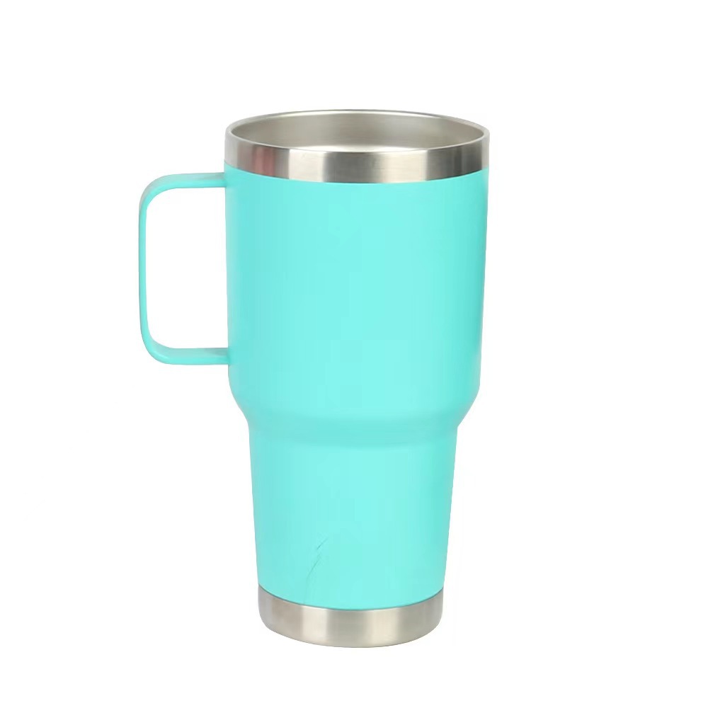 Spot de acero inoxidable 30oz con mango taza de automóvil taza de oficina taza de café taza de regalo fábrica suministro directo image 9