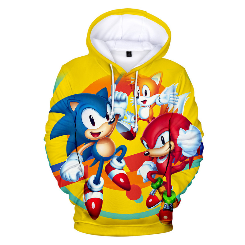 3D Sonic hoodies wholesale 3d hoodies and sweatshirts factory sale hoodies