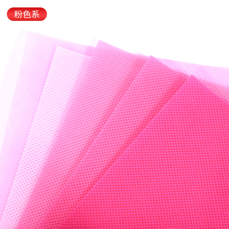 Punto del fabricante de tela no tejida hilada PP SSS polipropileno retardante de llama impresión recubierta ecológica rollo de tela no tejida colorida