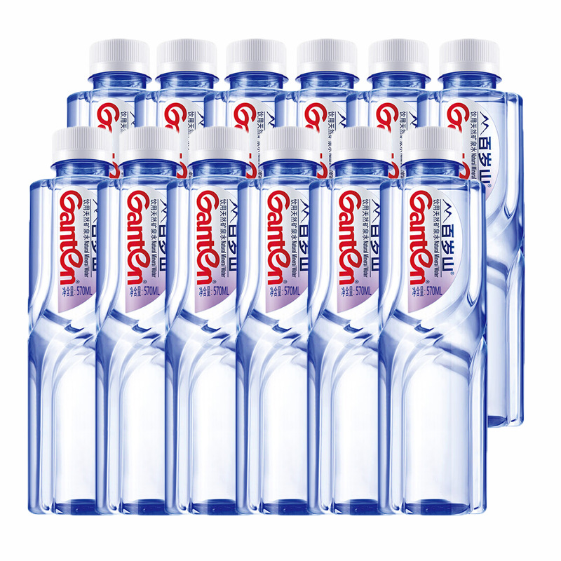 Nước khoáng Baisuishan 570ml*12 chai