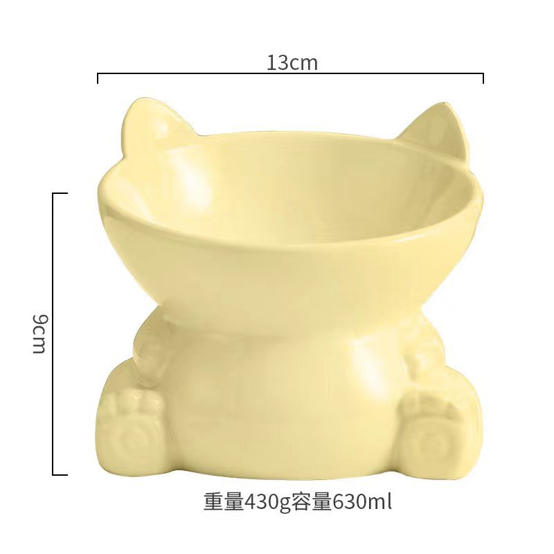 행운의 고양이 직립귀(커스터드)