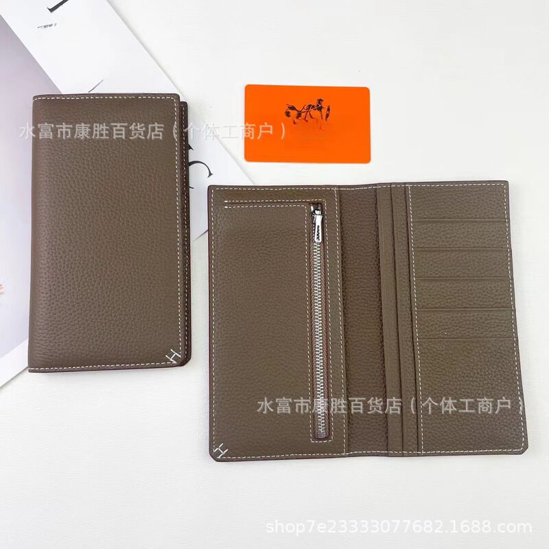 Hステッチ 本革 長財布 80% off マルチカードスロット 財布 IDチケット コイン収納 財布 レディース 大容量|undefined