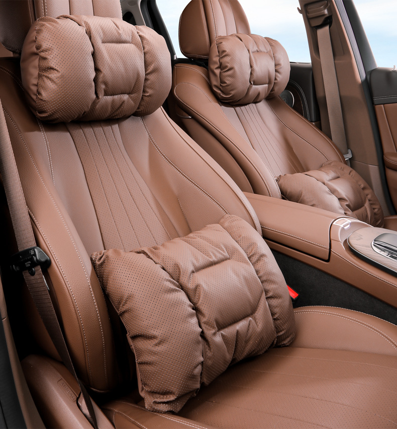 Suitable for Mercedes-Benz car headrest S-class Maybach E300L/C260L/GLE/GLC/GLB neck pillow waist cushion