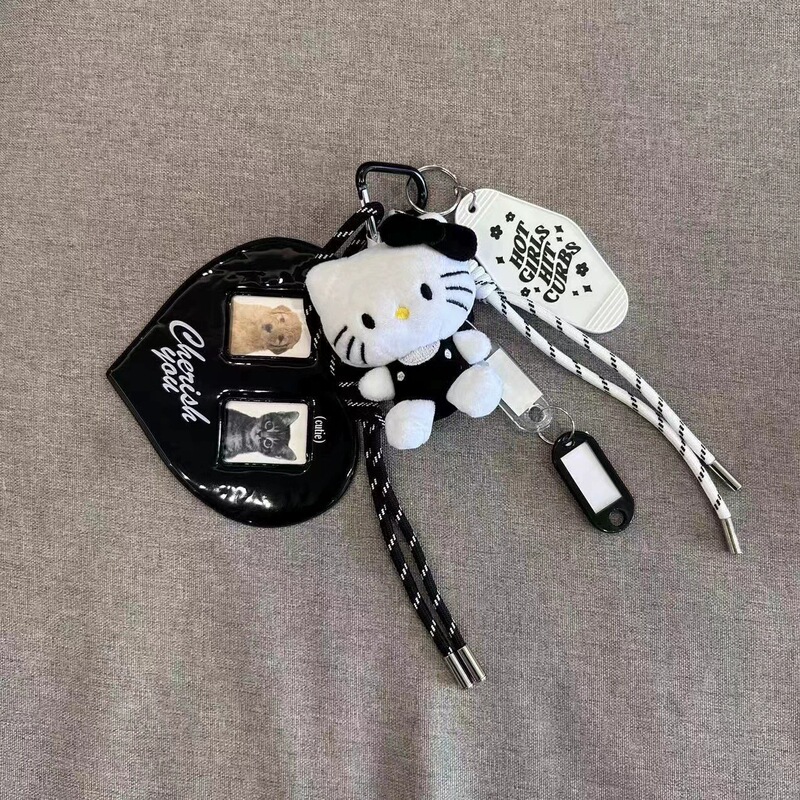 ins博主同款小众个性棒球车钥匙扣包包挂件手工情侣编织挂绳挂饰|undefined