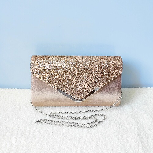 2025 Best Selling Glitter Grite Lady Evening Bag Wedding Bag Banquet Crossbody Bag Large Capacity