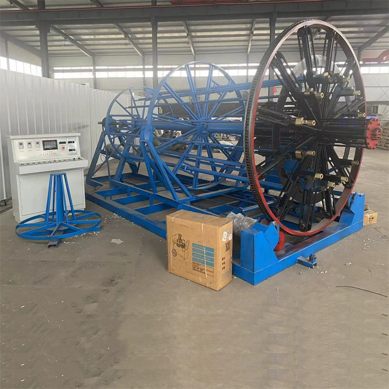 Сварочный аппарат для прокатки каркаса для армирования цементных труб автоматическая машина для прокатки с ЧПУ с переменным диаметром сварочный аппарат для армирования каркаса