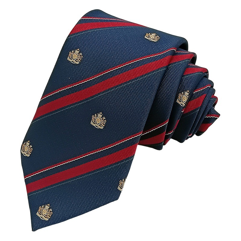 Fábrica al por mayor JK uniforme corbata para niños y niñas 7cm hecho a mano moda casual jacquard accesorios a rayas todo juego