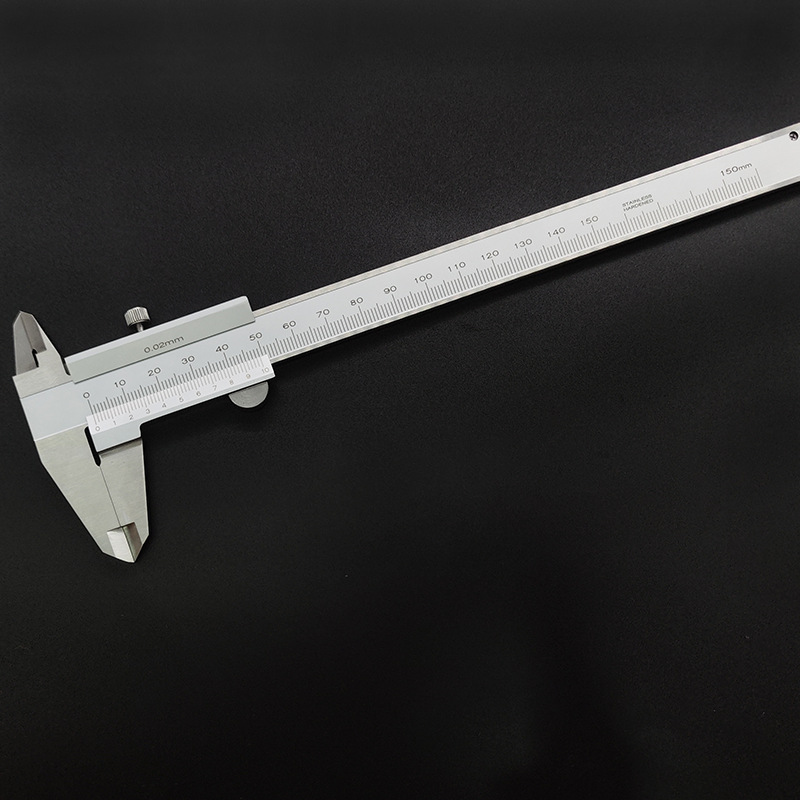 四用闭式不锈钢游标卡尺150高精度游标卡尺0-200公英制游标卡尺
