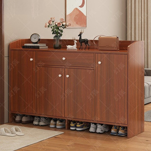 Household Entrance Door Multi-Layer Large-Capacity Durable Dust-Proof Storage Cabinet Rental House Shoe Rack Storage Cabinet Foyer Cabinet Shoe Cabinet