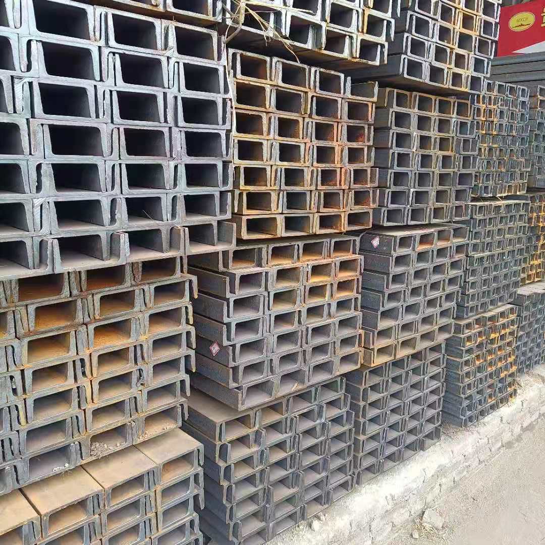 贵阳Q235B镀锌槽钢建筑工程机械设备用槽钢幕墙支架厚壁镀锌槽钢