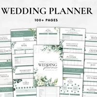 Wedding Planner трансграничный новый план организации свадьбы Этот свадебный список шаблон планирования маршрута