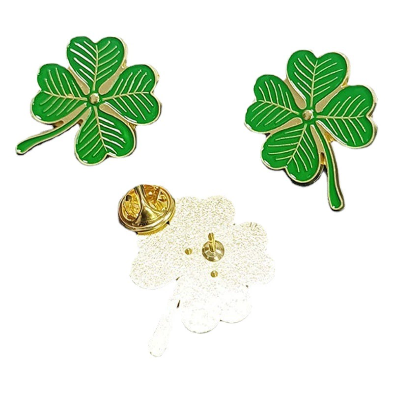 Мультяшная Милая брошь Lucky Clover на булавке для пар для мужчин и женщин, универсальная Креативная одежда для корсажа, ювелирные изделия