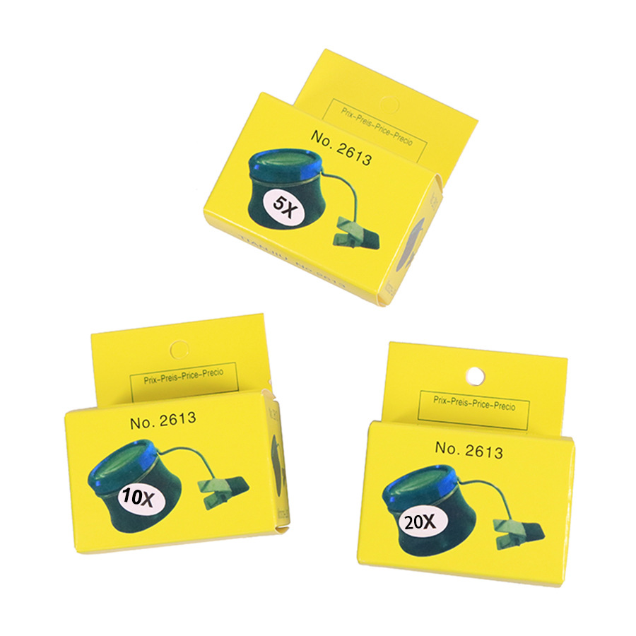 修表工具 带夹放大镜 修表目镜 夹眼睛上带夹目镜寸镜倍镜