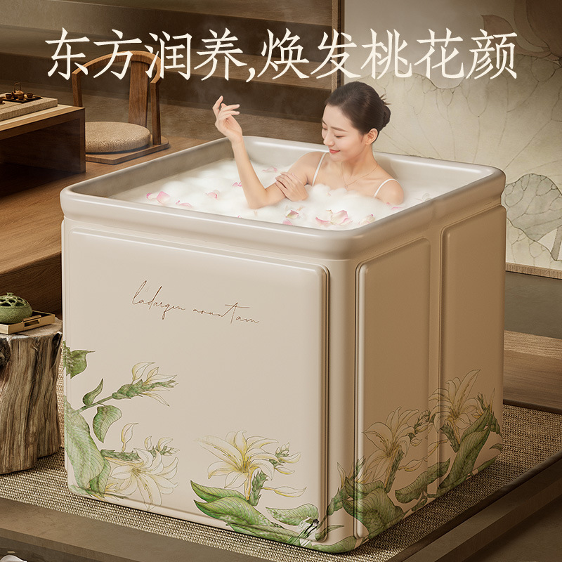 Pvc Folding Bath Tub, Super Cost-Effective, Adult Model, Foldable, No Installation Required, Portable, New Large-Sized Bath Tub Pvc Folding Bath Tub, Super Cost-Effective, Adult Model, Foldable, No Installation Required, Portable, New Large-Sized Bath Tub