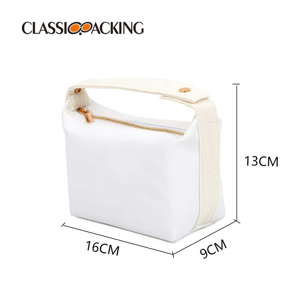 2023 nuevo bolso de diseño de nicho de alto sentido bolso de mujer multifuncional impermeable bolsa cosmética portátil pequeña bolsa cuadrada