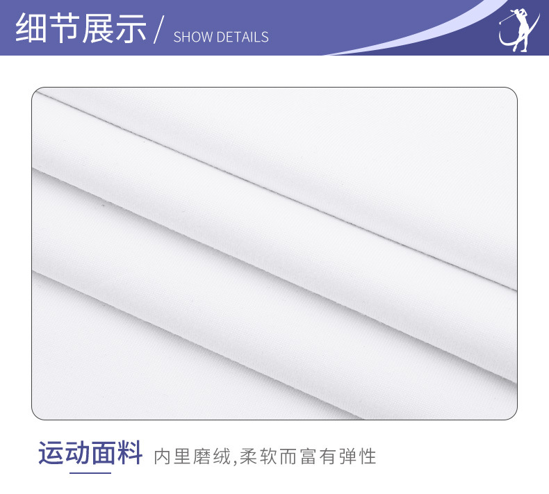 Áo thun golf nữ dài tay cổ tròn co giãn giữ ấm thu đông — YF420-Áo sơ mi chơi golf nữ hoa màu xám, YF420-Áo sơ mi chơi gôn nữ màu trắng, YF420-Nữ Golf đáy áo màu đen chi tiết 20