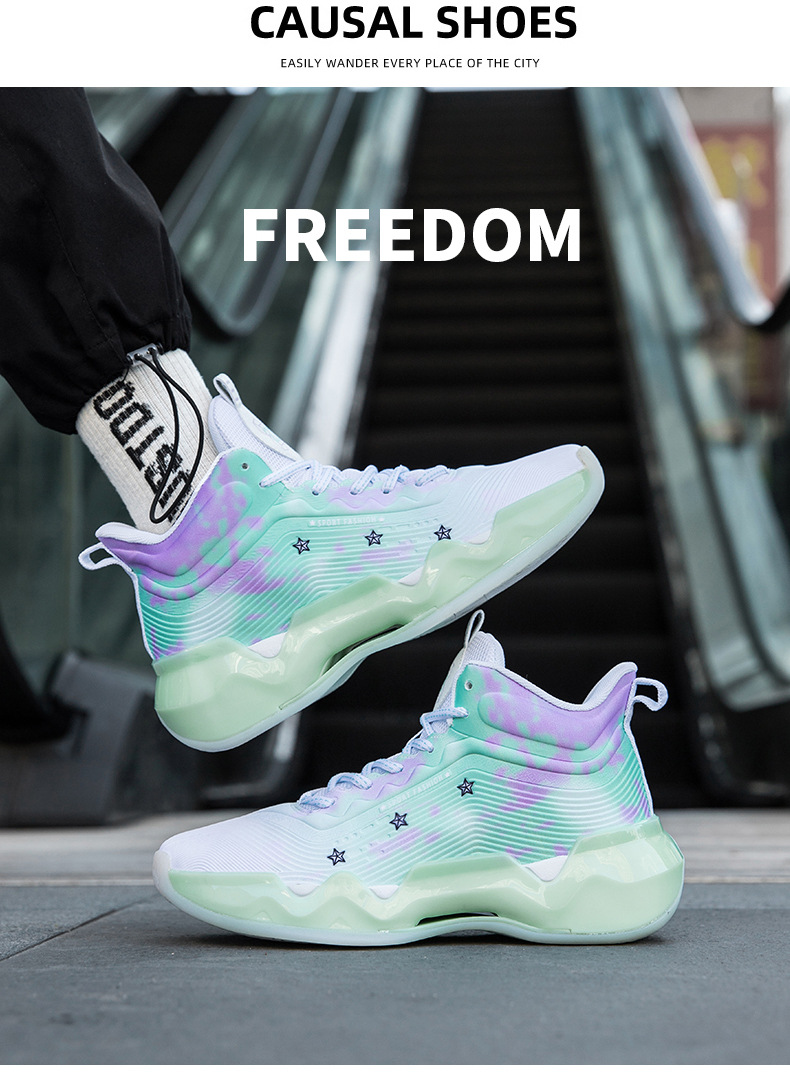 James basketball shoes men's No. 23 non-slip wear-resistant breathable shock-absorbing actual combat female students youth children's sports shoes_voghion.com