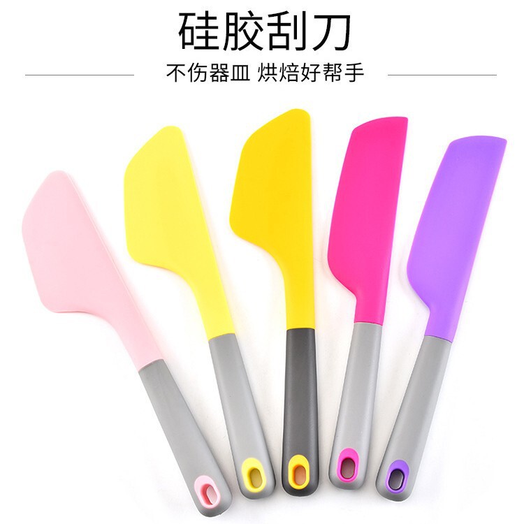Cross-Border Silicone Spatula Cream Cake Long Scraper Large Salad Mixing Knife Avocado Sauce Scraper Baking Tool Cross-Border Silicone Spatula Cream Cake Long Scraper Large Salad Mixing Knife Avocado Sauce Scraper Baking Tool