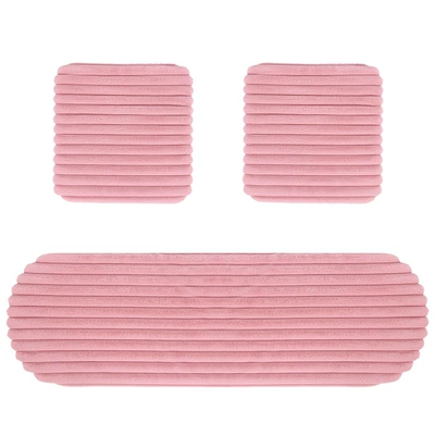 square cushion five-seat non-binding backrest, Seat cushion, seat cover