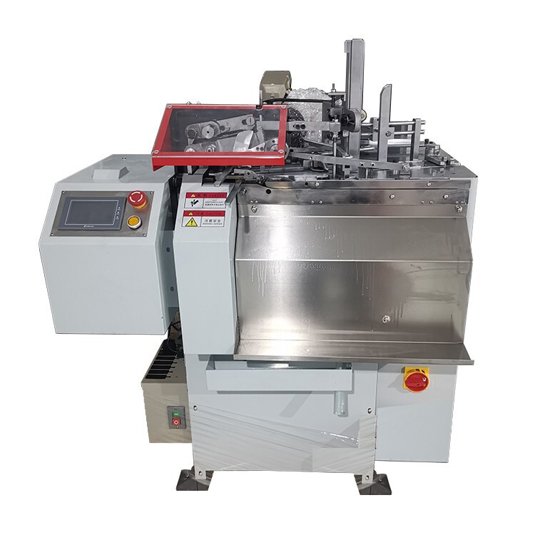 Fully Automatic Tag Threading Machine, Food and Crafts Tag Automatic Punching, Threading and Knotting Machine, Hot Cutting Machine