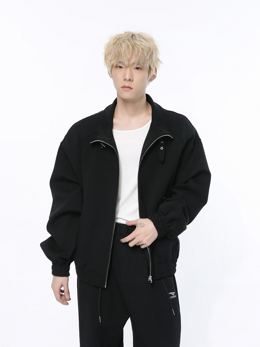 Mtlclothes ropa de Hombre | 2024 primavera nuevo estilo coreano estilo simple color sólido casual deportes suéter traje moda