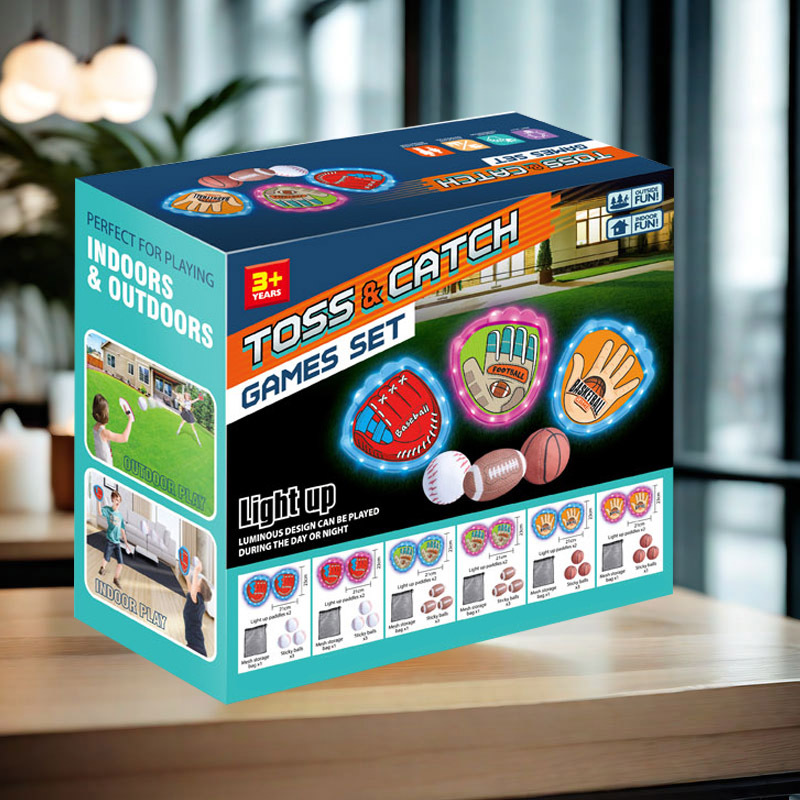 Balón luminoso de lanzamiento transfronterizo indoor al aire libre baloncesto rugby softbol entrenamiento deportivo interactivo juego de juguetes para niños