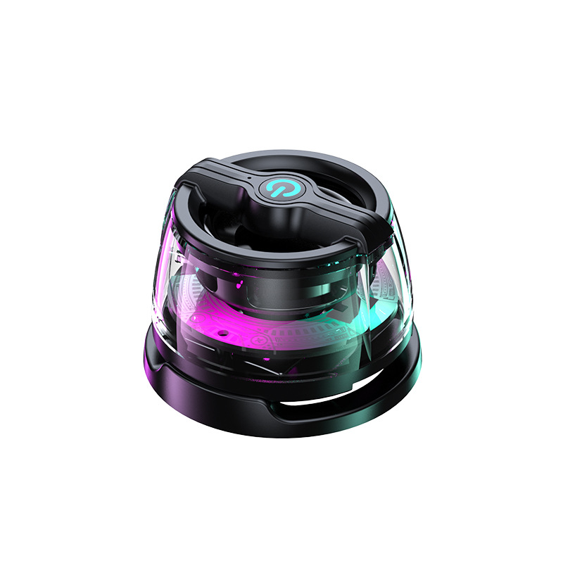 Brazalete transfronteriza altavoz bluetooth RGB succión soporte de teléfono móvil bluetooth audio inalámbrico al por mayor pequeña sensación de sonido ambiente