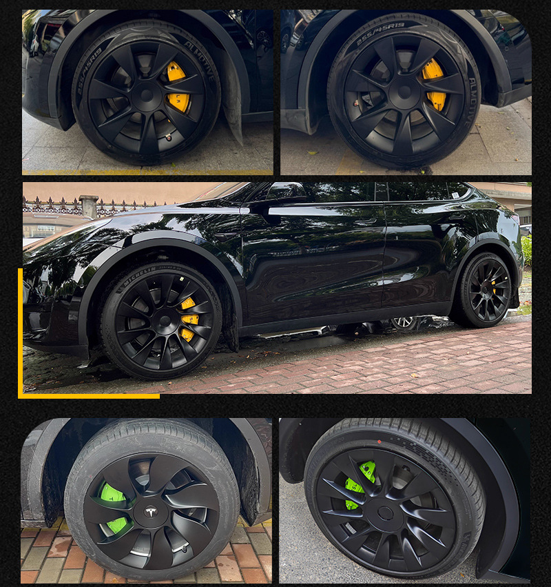 Suitable for Tesla Model 3/Y New Model Special Car Aluminum Alloy Brake Caliper Cover Wheel Decoration