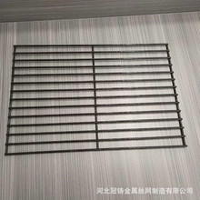 黑片喷塑异型网片 铁丝网 可用于烧烤隔网 装饰网片 金属层网底网
