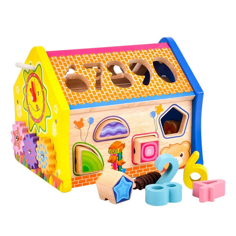 Детские игрушки развивающие разборки мудрость дом формы, соответствующие 12 месяцев ребенок 1-2-3 лет мальчиков и девочек