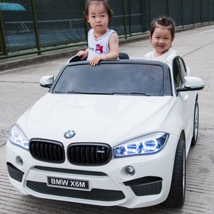 Parent-child oversized children's electric car cross-country stroller 4-5 years old two-seater toy car with remote control