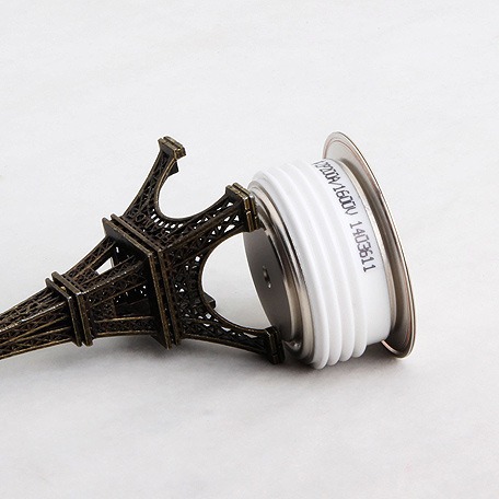 柳晶电机控制驱动用平板型快速整流管凹型 ZK200A1600V Y24ZKC