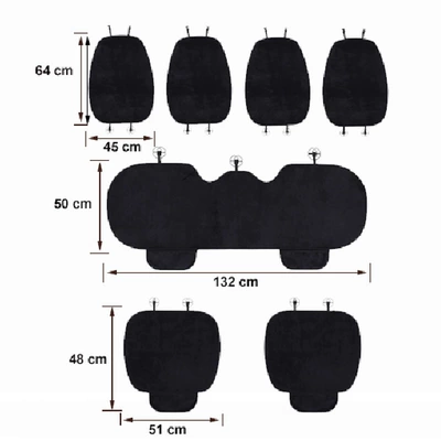 for All Seasons, Flannel Wool, Seat cushion, seat cover