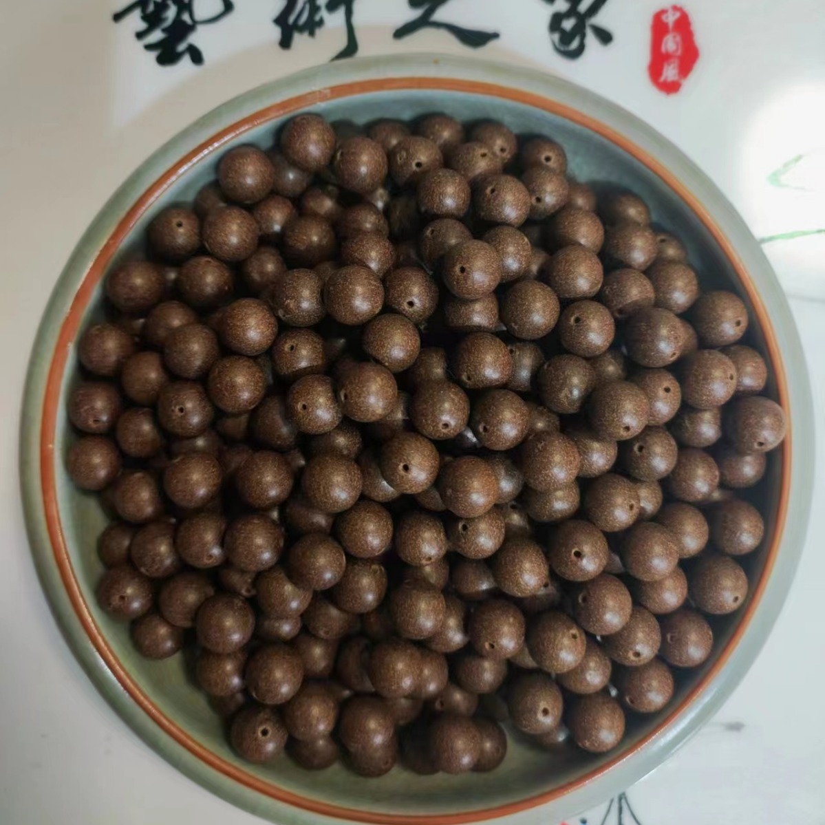 공장 직접 공급 5 요소 구슬 향기로운 구슬 DIY 손 끈 구슬 묵주 수제 향기로운 5 사각형 향 향 구슬