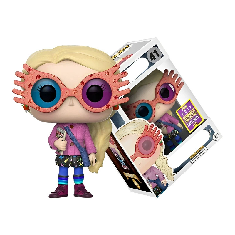 Виниловая фигурка Funko Pop (Гарри Поттер Луна, Luna Lovegood), коллекционная виниловая фигура 11,5×9×16 см