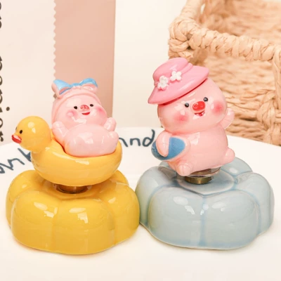 Car ornaments: Water Park Pig