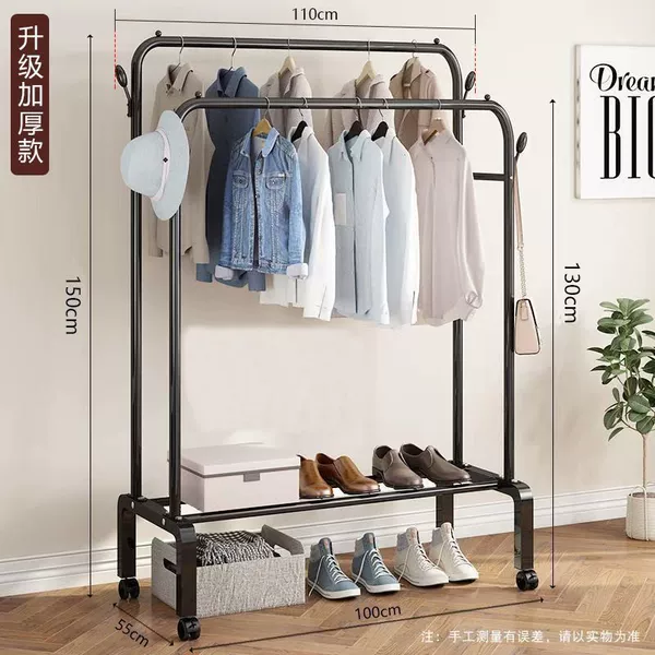 110cm black-single layer double pole-wheel