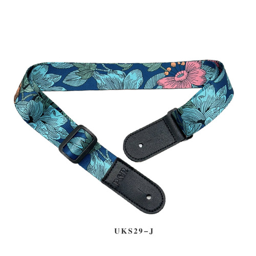 Cross-border guitar strap shoulder strap musical instrument accessories ukulele strap ukulele strap  new style