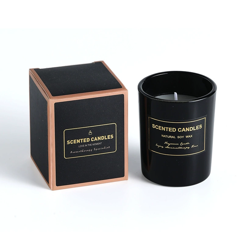 aromatherapy Glass Candle, высококачественный ароматный подарок на день рождения, стеклянная банка на 50 г