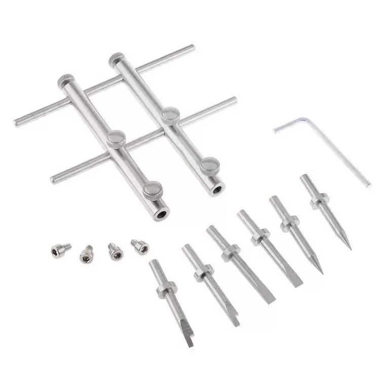 Camera Lens Repair and Disassembly Tool Tic-Tac-Toe Tool Grass-Shaped Tic-Tac-Toe Wrench Lens Repair Tool