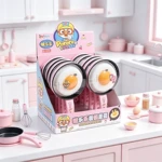 星迪啵乐乐板锅煎蛋果冻儿童过家家小零食平底锅小卖部幼儿园糖果