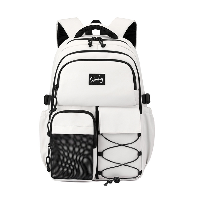 Mochila de moda para estudiantes de secundaria 6 - 9 grados mochila de hombro ligera de ocio de gran capacidad para niños de escuela primaria