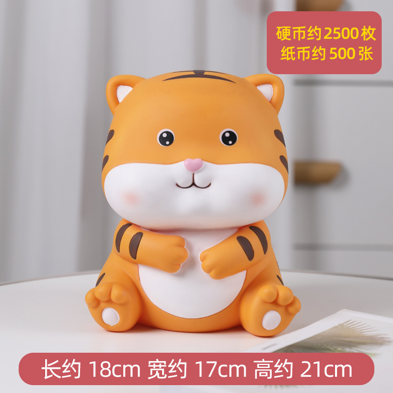 Año nuevo de tigre alcancía niños masculinos y femeninos artículos de regalo se pueden guardar ahorro de dinero olla fábrica en stock al por mayor