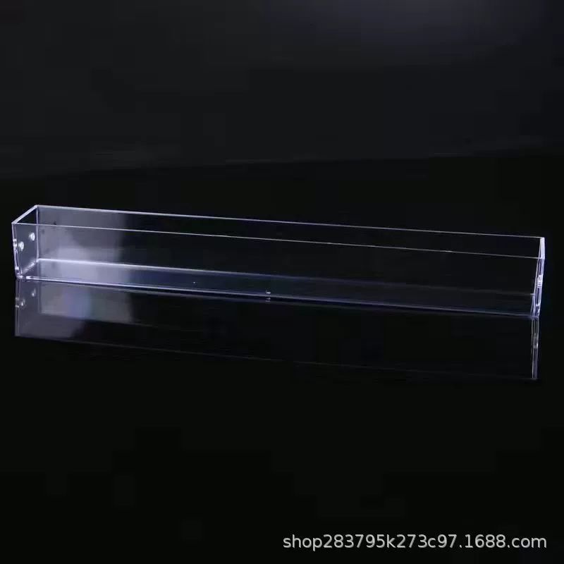 Cosmetic Organizer Stand, Clear Acrylic Multi-Layer Makeup Storage, 2–7 Tiers, Grid Width Options