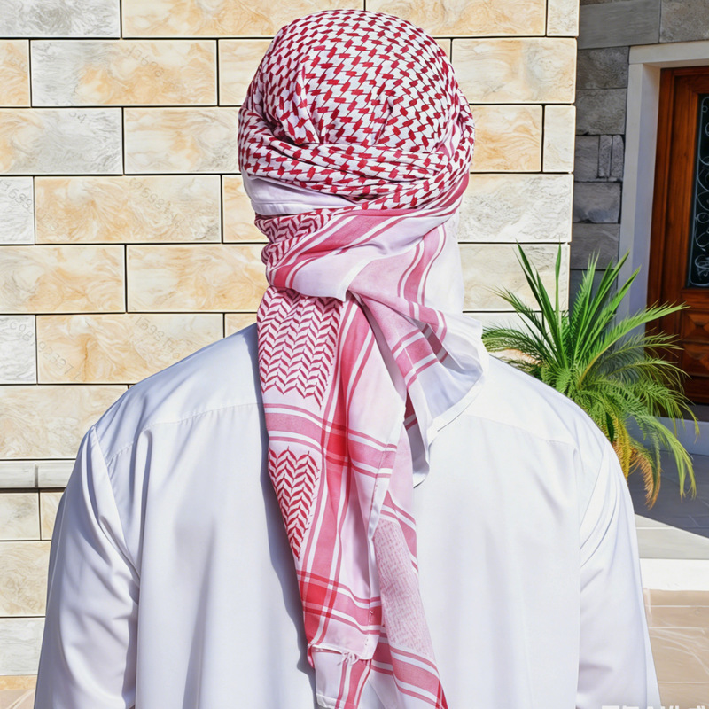 Cross-border best-selling men's headscarf and headband set, Muslim travel accessories, in-stock wholesale and dropshipping Cross-border best-selling men's headscarf and headband set, Muslim travel accessories, in-stock wholesale and dropshipping