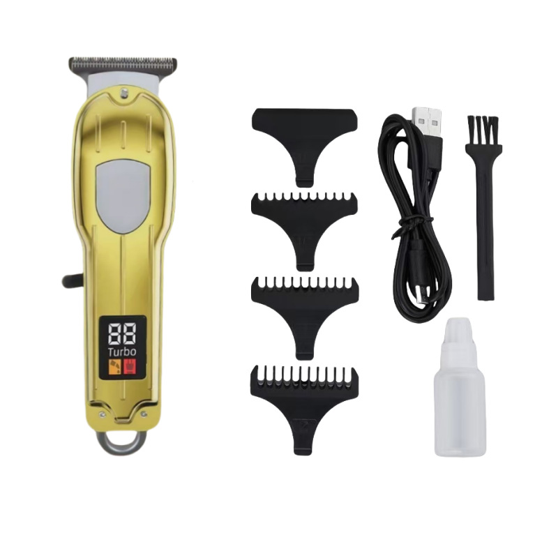 Nuevas maquinillas de afeitar eléctricas transfronterizas, cortadores de pelo, cortapelos de aceite, cortapelos, cortapelos, cortapelos, cortapelos, cortapelos eléctricos domésticos profesionales recargables